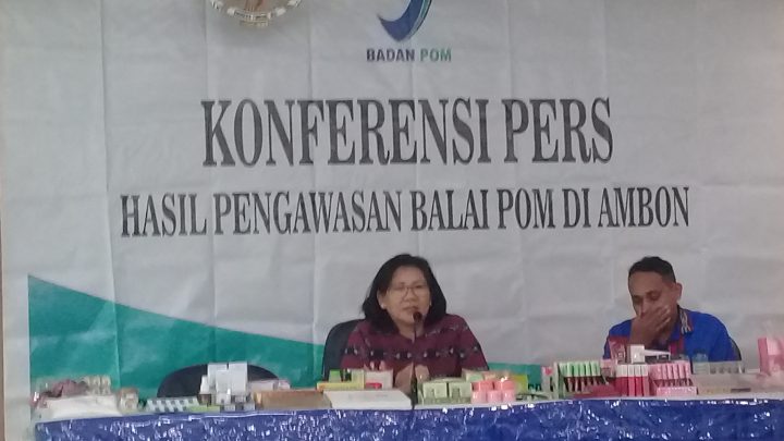 Setahun BPOM Berhasil Awasi Ribuan Komoditi Illegal di Maluku