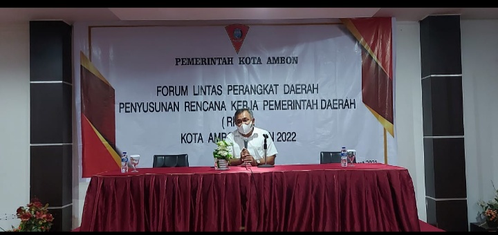 Forum Lintas OPD Duduk Bersama Susun RKPD kota Ambon Tahun 2022