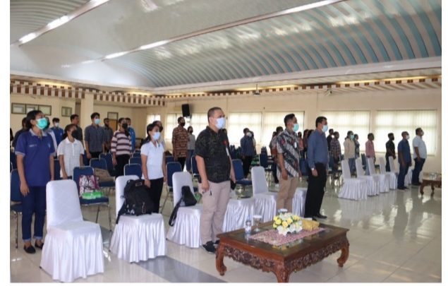 Kesbangpol-Unpatti Gelar Pembinaan Wawasan Kebangsaan Kepada Mahasiswa
