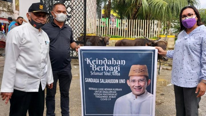 Rayakan Idul Adha,Gekrafs Berbagi Hewan Kurban