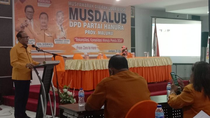 Musdalub Partai Hanura Maluku