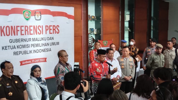 Pantau Kesiapan Pemilu di Provinsi Kepulauan, Ketua KPU RI Kunjungi Maluku