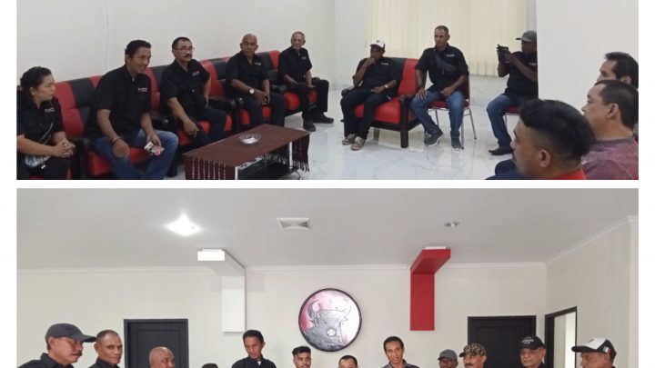 Sahabat Ganjar Sambangi Kantor DPD PDI-P Maluku