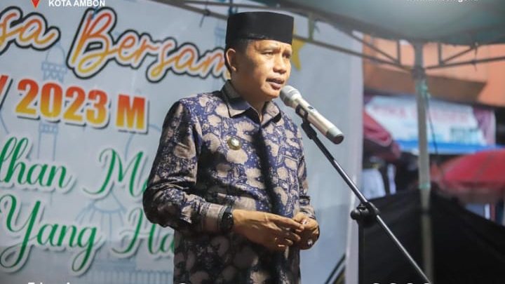 Buka puasa bersama asosiasi profesi di Mardika Wali kota ingatkan hal ini