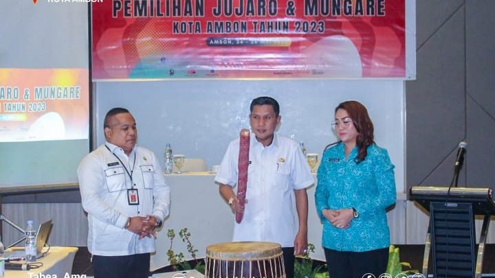 Buka Pemilihan JM 2023, Wattimena: Jaga Eksistensi kota Ambon