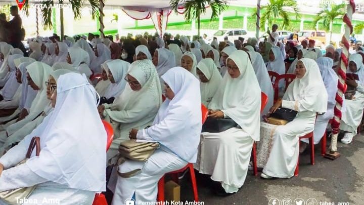 314 JCH Kota Ambon Siap Berangkat ke Tanah Suci