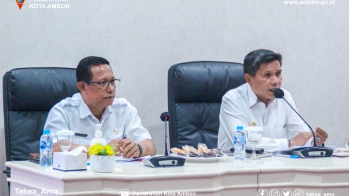 Pj.Wali kota Presentasikan 5 Kebijakan Prioritas kepada Pimpinan Media di Ambon