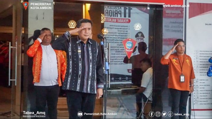 Ini Pesan Pj. Wali kota Saat Upacara Peringatan Hari Lahir Pancasila