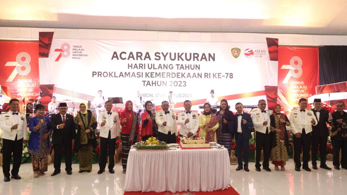Pemprov Maluku Gelar SYUKURAN HUT Kemerdekaan ke 78