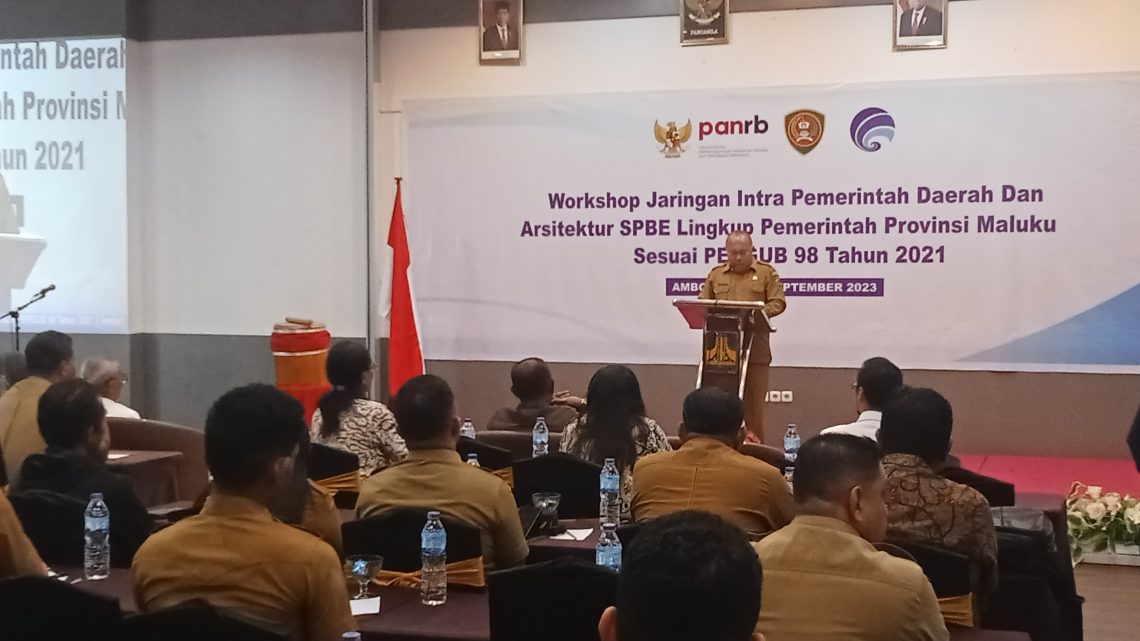 Gubernur Maluku Apresiasi Kegiatan Piloting Arsitektur SPBE