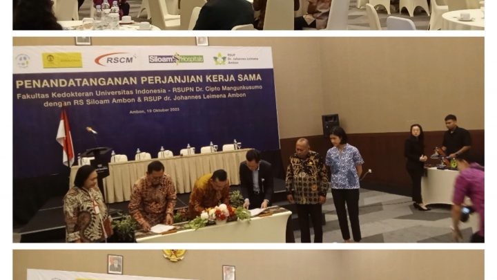 Siloam Hospital Ambon Teken Kerjasama Bersama UI dan RSUP Leimena