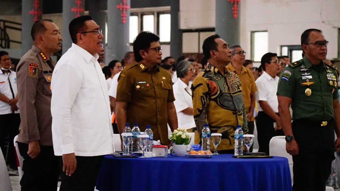 Sekda Maluku Hadiri Lepas Sambut Rektor Unpatti