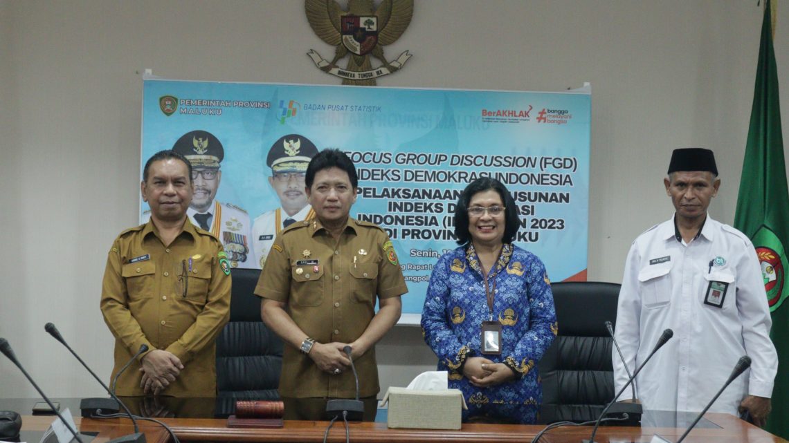 Pemprov Maluku Gelar FGD Penyusunan IDI Tahun 2023