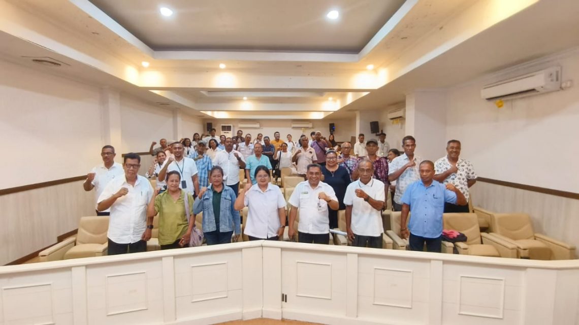 Lekransy Konsolidasi Pemanfaatan SIMAK di Kelurahan Menuju Ambon Smart