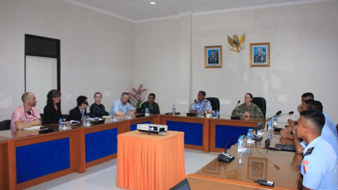 Danlanud Pattimura Terima Courtesy Call United States Defense Thread Reduction Agency (US DTRA)
