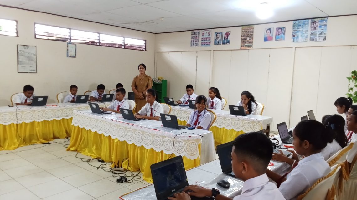 Penilaian Sumatif Akhir di SDN 1 Galala Ambon Diikuti 33 Siswa