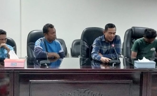 Sejumlah ABK KMP Lelemuku Curhat ke Komisi III DPRD Maluku