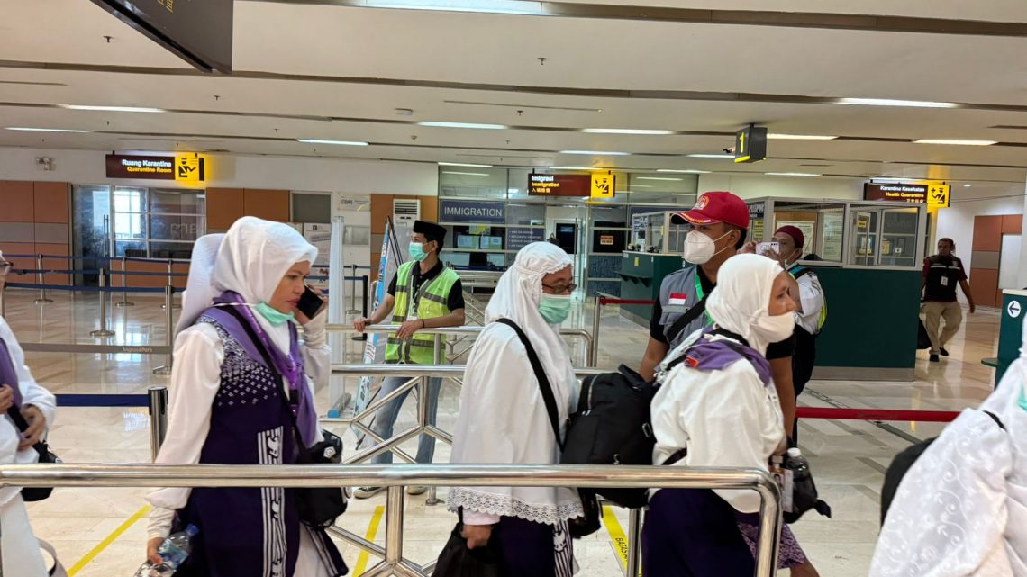 Kanim Ambon Layani 1.067 Jamaah Haji Maluku Debarkasi Makassar