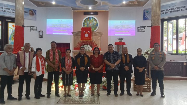 Sekretaris kota Ambon Hadiri Temu Raya Pengasuh Se-Klasis Ambon Timur