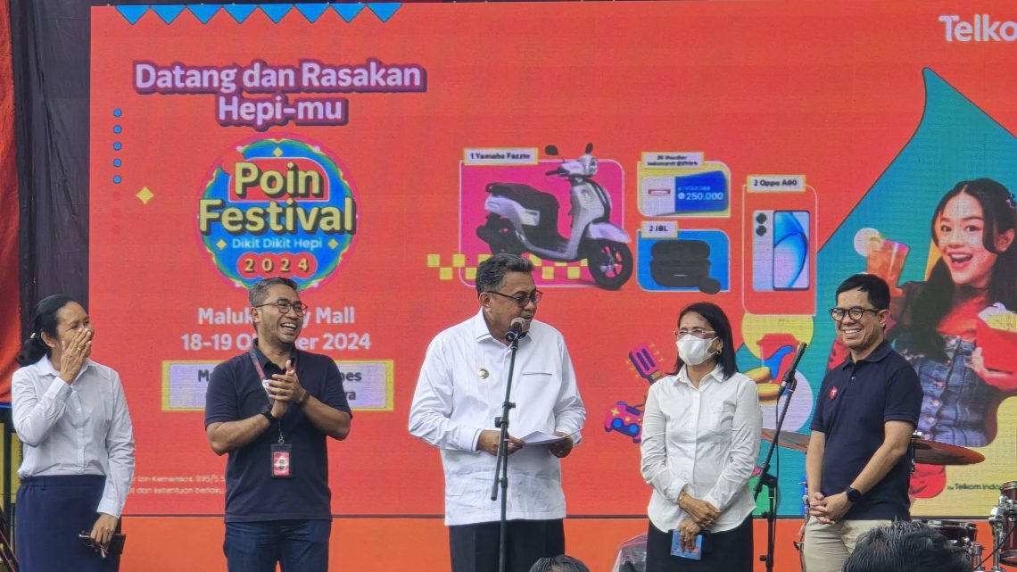 Telkomsel Gelar POIN Festival di Kota Ambon,
