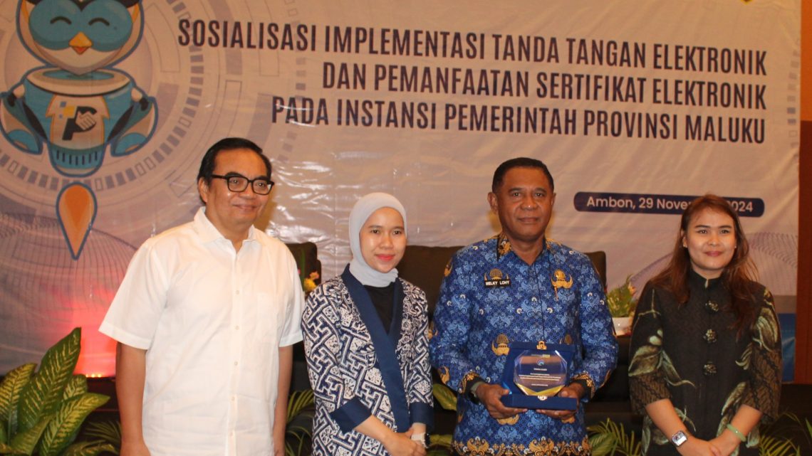 Sosialisasi Implementasi TTE,Tingkatkan Efisiensi Keamanan Administrasi Pemerintahan