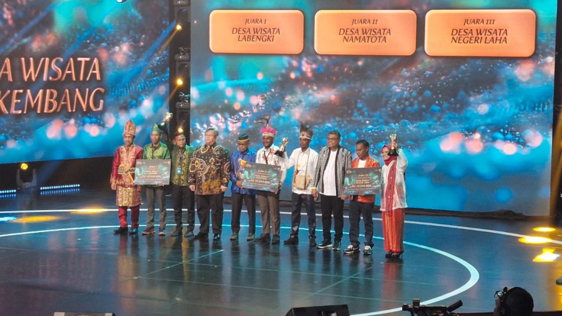 Negeri Laha Juara III Desa Wisata Berkembang Pada ADWI 2024