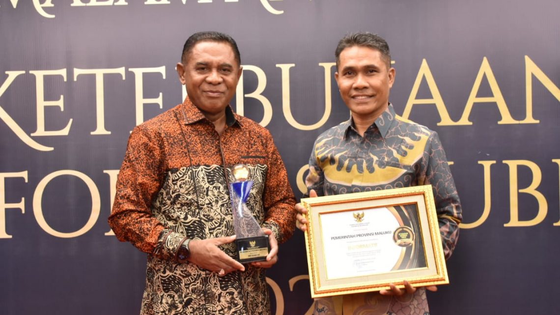 Pemprov Maluku raih Anugerah Keterbukaan Informasi Publik, Badan Publik Informatif