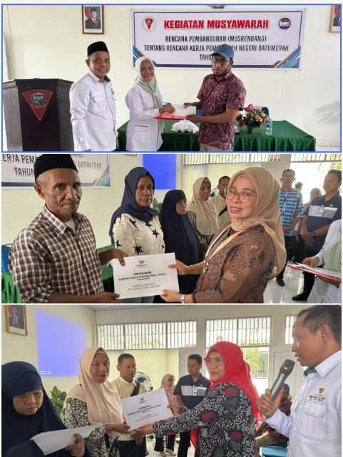 Baznas kota Ambon bagi- bagi Bantuan BAZNAS RI