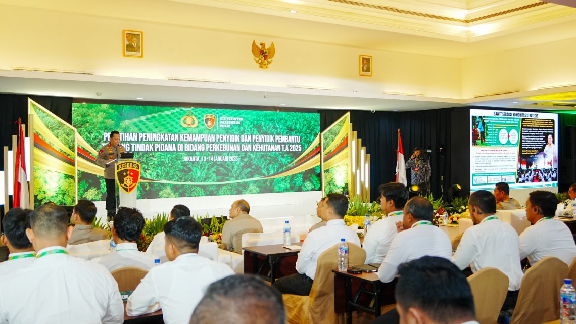Hadiri Pelatihan Penyidik, Kapolri Minta Jajaran Cegah Potensi Kebocoran Anggaran Negara
