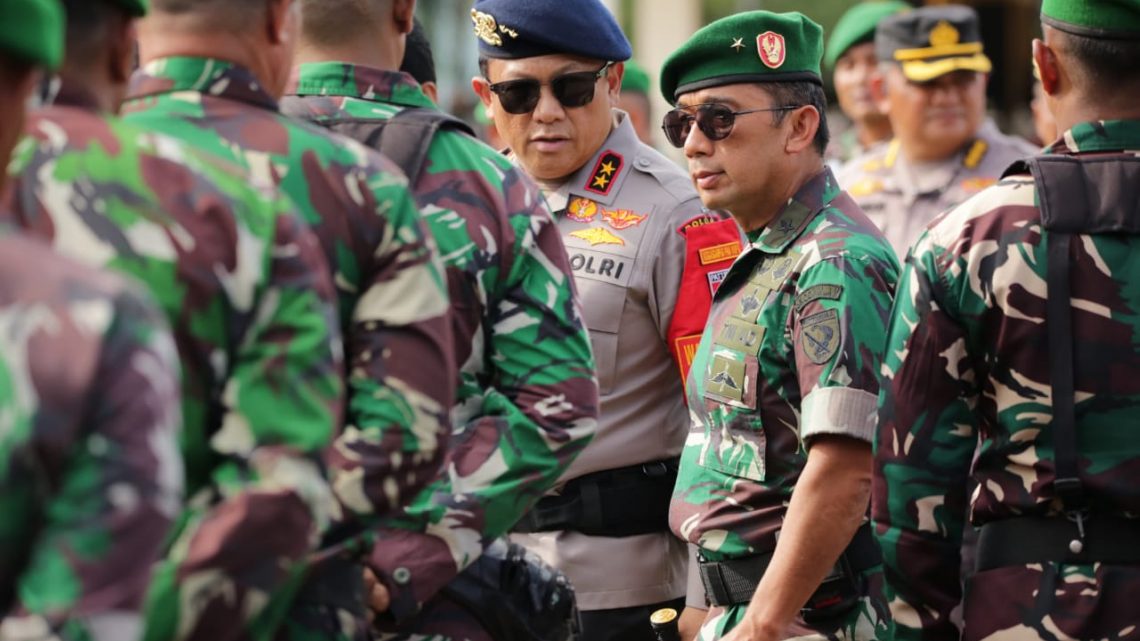 Danrem 151 Binaiya Hadiri Apel Gelar Pasukan PAM VVIP, Kunker Wapres RI