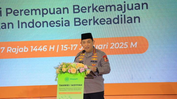 Kapolri Hadiri Tanwir I Aisyiyah, Dukung Kesetaraan Gender