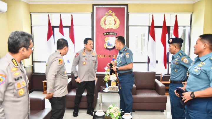 Kapolda Maluku Terima Kunjungan Danguspurla Koarmada III: Perkuat Sinergi Keamanan Perairan Strategis