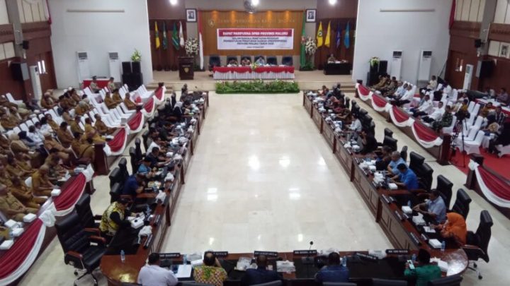 DPRD Maluku Gelar Paripurna Bahas Propemperda Tahun 2025.