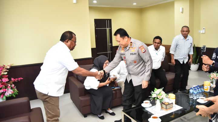 Kapolda Maluku Terima Kunjungan Rektor Unpatti