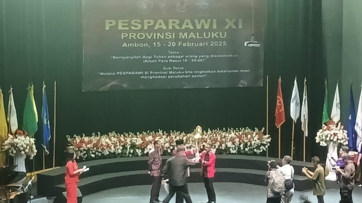 Pesparawi XI tahun 2025 di kota Ambon Resmi Ditutup