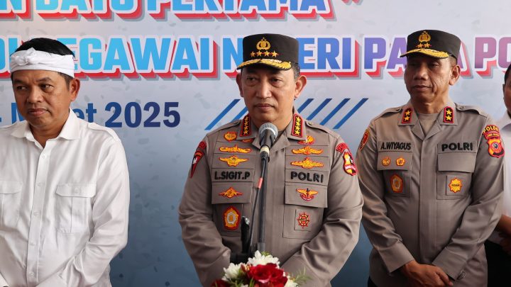 Dukung Program Pemerintah, Kapolri Canangkan 100.000 Rumah Subsidi bagi Personel Polri