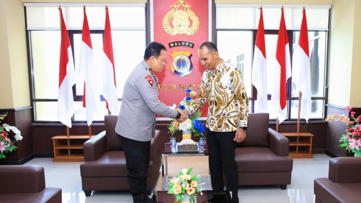 Kapolda Maluku Terima Kunjungan Anggota DPR RI