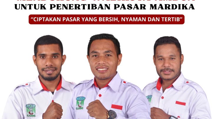 KAMMI Maluku Dukung Langkah Pemerintah Tertibkan Pasar Mardika 