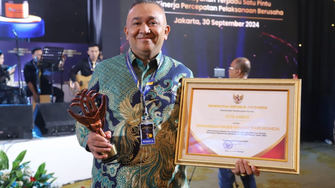 Kota Ambon Capai Target Realisasi Investasi Tahun 2024