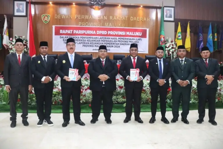 Enam Kali Terima WTP, Gubernur Apresiasi Kinerja DPRD Provinsi Maluku