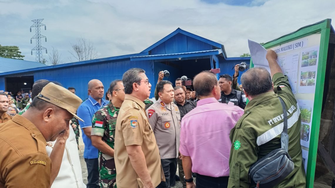 Gubernur Tinjau Pabrik PT.Spice Island Maluku di SBB