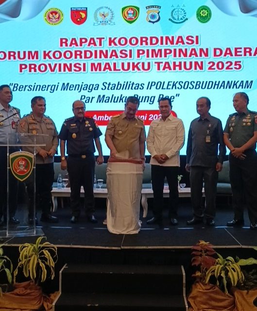 Rakor Forkopimda Provinsi Maluku Dibuka Gubernur