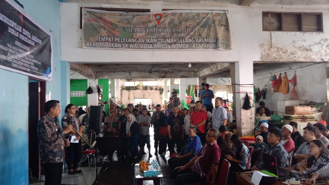 Dinas Perikanan Kota Ambon Sosialisasi Perda Nomor 1 Tahun 2024 