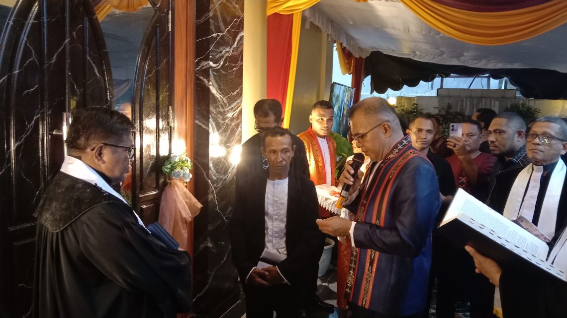 Penahbisan gedung Gereja Anugerah Jemaat Syalom