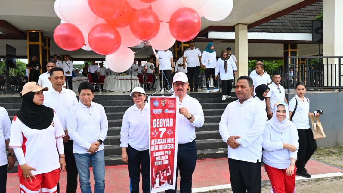 Gubernur Maluku Canangkan 7 Kebiasaan Anak Indonesia Hebat  
