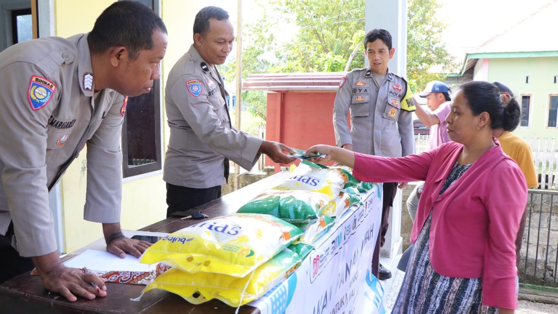 Gerakan Pangan Murah Polri Untuk Masyarakat Namlea