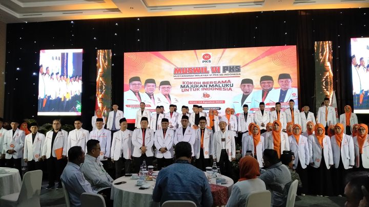 Kepengurusan Baru PKS Maluku Dilantik