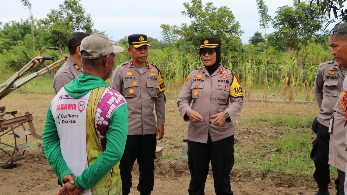 Kapolres Buru Dukung Ketahanan Pangan, Garap 15 Hektare Lahan Jagung