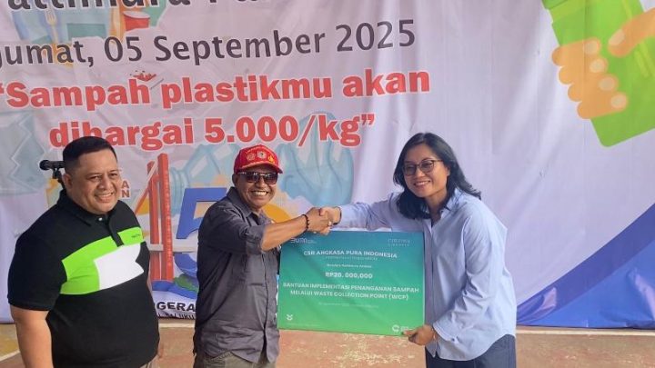Melalui Program  Waste Collection Point, Bandara Pattimura Ambon Bantu Implementasi Penanganan Sampah