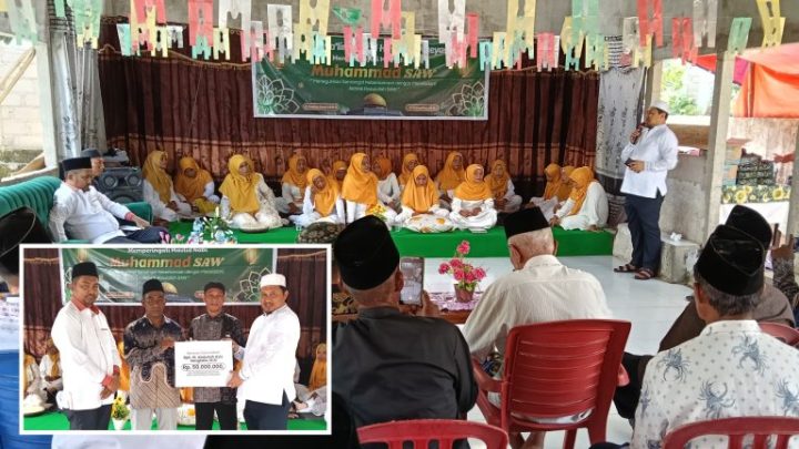 Hadiri Maulid di Dusun Wayasel, Asiz Sangkala Bawa Pesan Persatuan